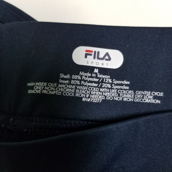 Fila Sport Active/Yoga Pants Med Navy Blue CC15 - Picture 4 of 5
